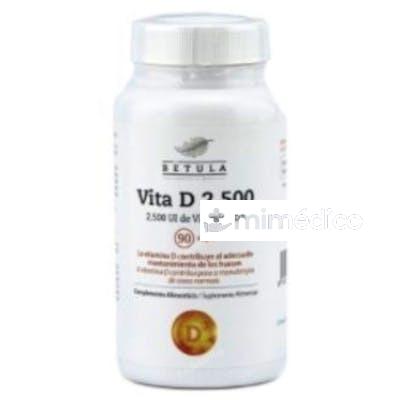 VITA D 2500UI 90CAP. BETULA