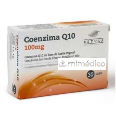 COENZIMA Q10 100MG 30CAP. BETULA