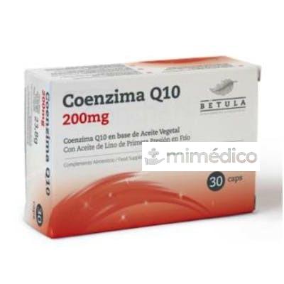 COENZIMA Q10 200MG 30CAP. BETULA