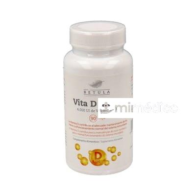 VITAMINA D 4000 90CAP. BETULA