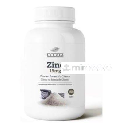 ZINC 15MG. 180COMP. BETULA