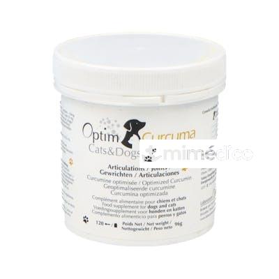 OPTIM CURCUMA CATS & DOGS POLVO 96GR. OPTIM LABORATOIRE