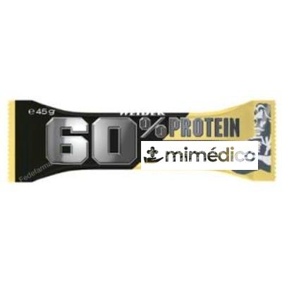 WEIDER PROTEIN 60% BARRITAS VAINILLA-CARAMELO 24UD WEIDER