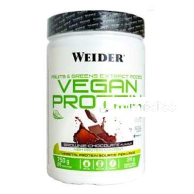 WEIDER VEGAN PROTEIN CHOCOLATE 750GR. WEIDER