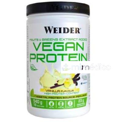 WEIDER VEGAN PROTEIN VAINILLA 540GR. WEIDER