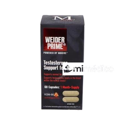 WEIDER PRIME TESTOSTERONA HOMBRE 60CAP. WEIDER