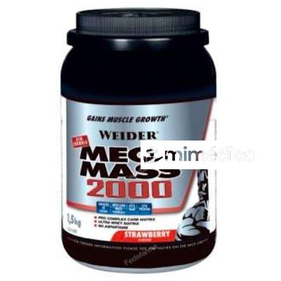 WEIDER MEGA MASS 2000 FRESA 1,5KG. WEIDER