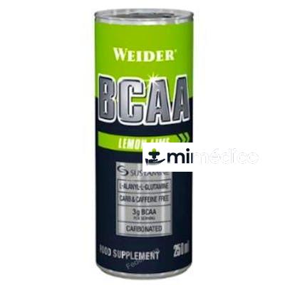 WEIDER BCAA DRINK LIMA-LIMON 250ML.X24UD. WEIDER