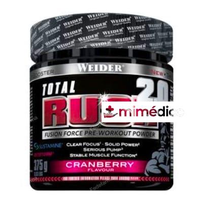 WEIDER TOTAL RUSH 2.0 CRANBERRY 375GR. WEIDER