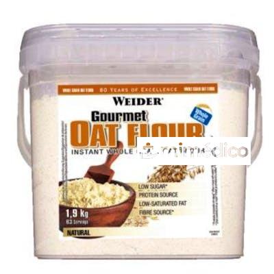 WEIDER HARINA DE AVENA NATURAL 1,9KG. WEIDER