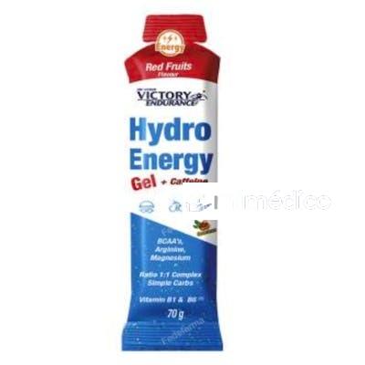 VICTORY ENDURANCE HYDRO ENERGY GEL RED FRUIT 24UD. WEIDER