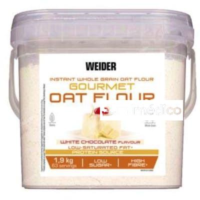 WEIDER HARINA DE AVENA CHOCOLATE BLANCO 1,9KG. WEIDER