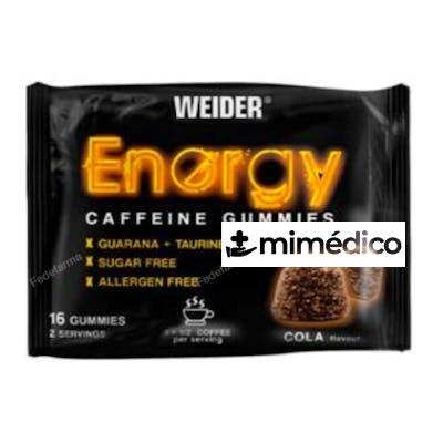 WEIDER ENERGY CAFFEINE COLA 16GUMMIES WEIDER