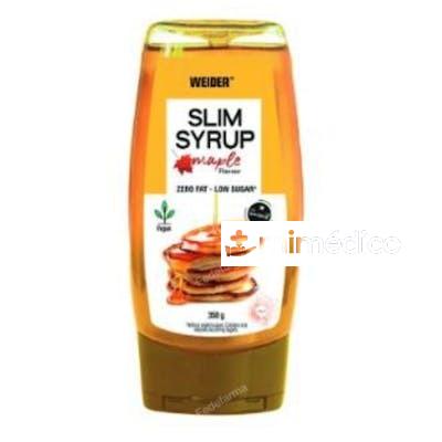 WEIDER SLIM SYRUP MAPLE SIROPE 250ML. VEGAN WEIDER