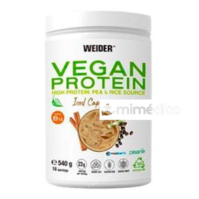 WEIDER VEGAN PROTEIN CAPPUCCINO 540GR. WEIDER