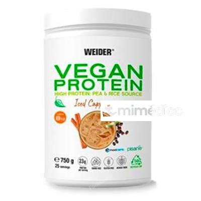 WEIDER VEGAN PROTEIN CAPUCCINO ICED 750GR. WEIDER