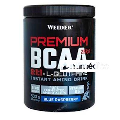 PREMIUM BCAA+L-GLUTAMINA BLUERASPBERRY 500GR. WEIDER