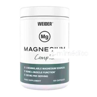 WEIDER MAGNESIUM COMPLEX 120CAP. WEIDER