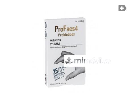 PROFAES4 ADULTOS 25MM 30 COMPR.        FAES FARMA