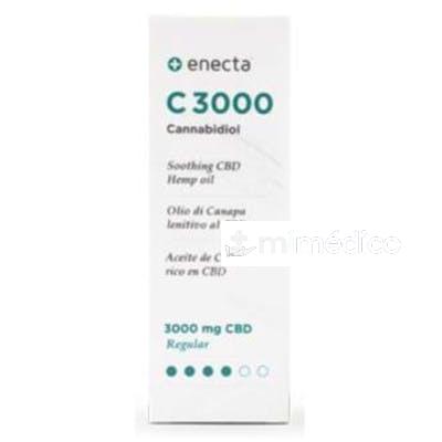ACEITE CAÑAMO RICO EN CBD C-3000 30ML. ENECTA