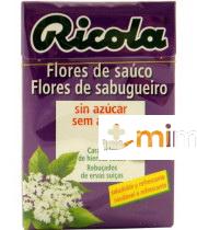 RICOLA CARAMELOS FLOR SAUCO S/A 50GR