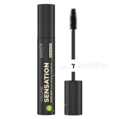 MASCARA DE PESTAÑAS SENSATION 01 BLACK 12ML. SANTE NATURKOSMETIK