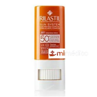 RIL SUN SYSTEM 50+ STICK TRANSPARENTE 9GR. CUMLAUDE - RILASTIL
