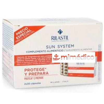 RIL DUPLO SUN SYSTEM ORAL 2X30CAP. CUMLAUDE - RILASTIL