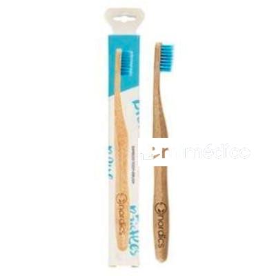 CEPILLO DENTAL BAMBU - AZUL NORDICS ORAL CARE