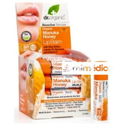 BALSAMO LABIAL MIEL DE MANUKA 5,7ML. DR. ORGANIC