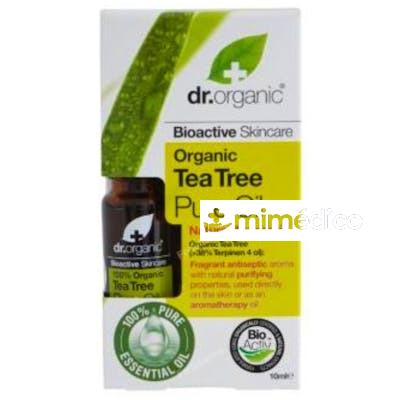 ACEITE PURO ARBOL DEL TE ORGANICO 10ML. DR. ORGANIC