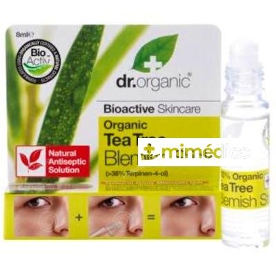 BARRA PARA ACNE ARBOL DEL TE ORGANICO 8ML. DR. ORGANIC
