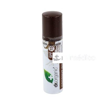 BALSAMO LABIAL ACEITE COCO ORGANICO 5,7ML. DR. ORGANIC