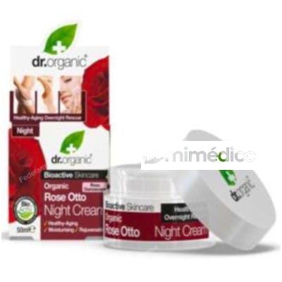 CREMA DE NOCHE ROSA DE DAMASCO 50ML. DR. ORGANIC