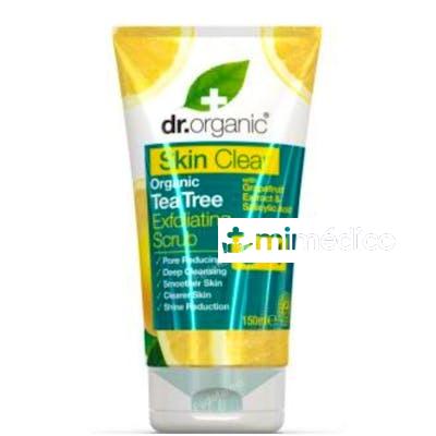 SKIN CLEAR EXFOLIANTE FACIAL 150ML. DR. ORGANIC