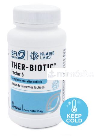 THER BIOTIC FACTOR 6  - 60 CAP. (100 BILL. CFUS) KLAIRE