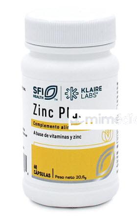 ZINC PLUS 60 CAP. KLAIRE