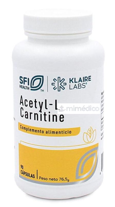 ACETYL-L-CARNITINE 500 MG 90 CAPS.  SFI HEALTH