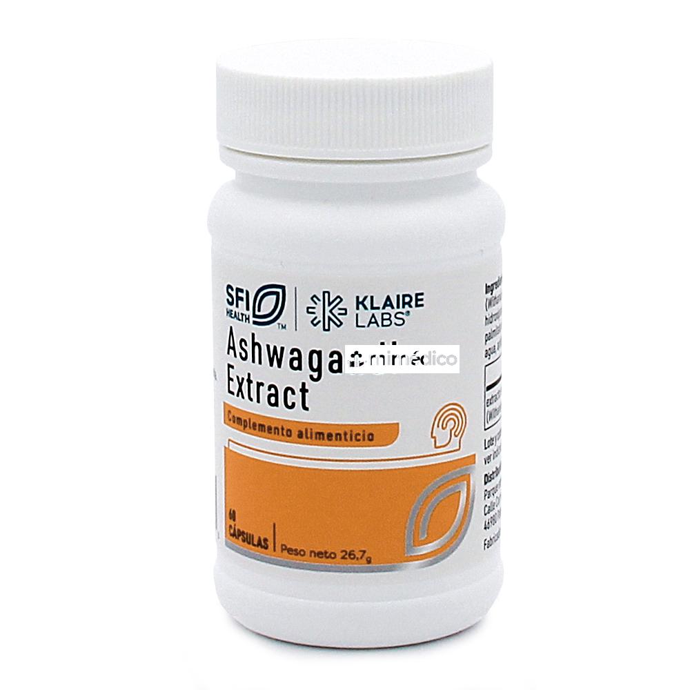 ASHWAGANDHA EXTRACT    60 CAPS. SFI HEALTH (KLAIRE LABS)