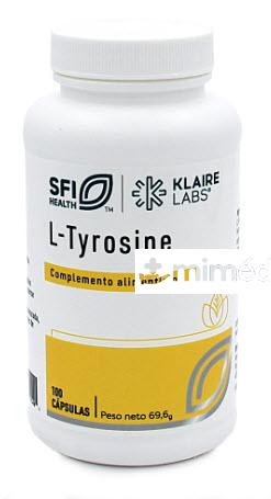 L-TYROSINE (500 MG.) 100 CAPS.  KLIARE LABS