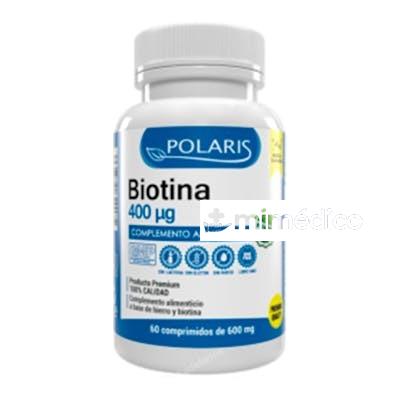 BIOTINA 400MCG. 60COMP. POLARIS
