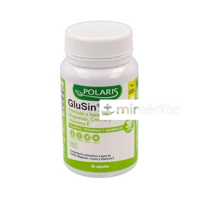 GLUSIN (CANELA + MAGNESIO) 600MG. 30CAP. POLARIS