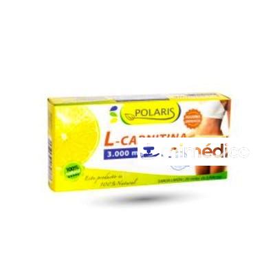 L-CARNITINA LIMON 3000MG. 20VIALES POLARIS