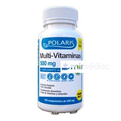 MULTIVITAMINAS 500MG. 100COMP. POLARIS