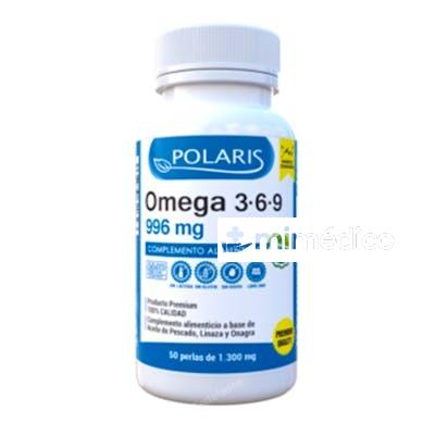 OMEGA 3-6-9 996MG. 50PERLAS POLARIS