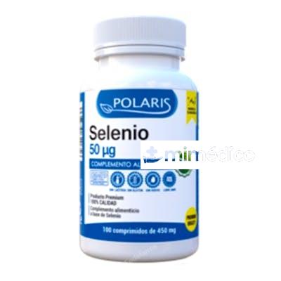 SELENIO 50MCG. 100COMP. POLARIS