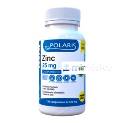 ZINC 25MG. 150COMP. POLARIS