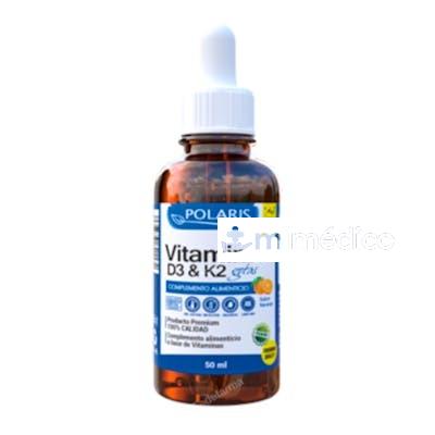 VITAMINA D3-K2 GOTAS 50ML. POLARIS
