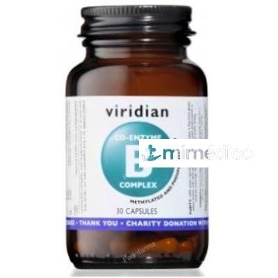 COENZYME B COMPLEX 30CAP.VEG. VIRIDIAN