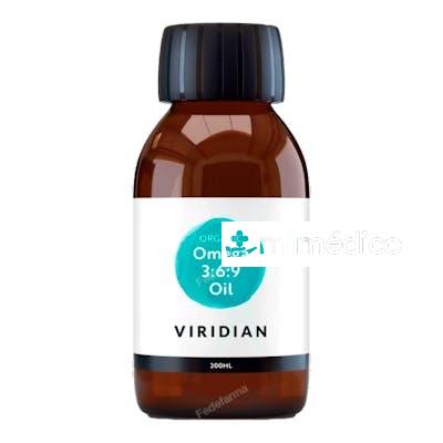 ACEITE OMEGA 3-6-9 200ML. VEGANO VIRIDIAN